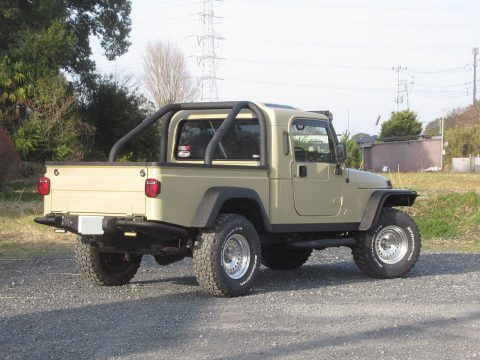 jeep ジープ　TJラングラー　wrangler AEV BRUTE ピックアップトラック　パーツLINE-X